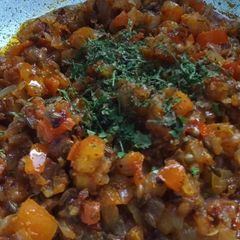 A picture of Onion Tomato Ki Sabji.