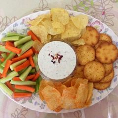 A picture of Spring Onion Garlic Dip.