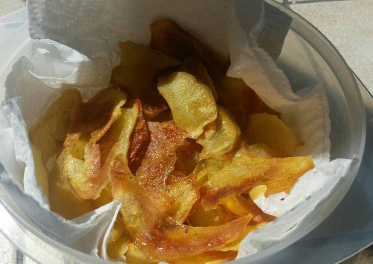 Recette Des Chips de pomme de terre