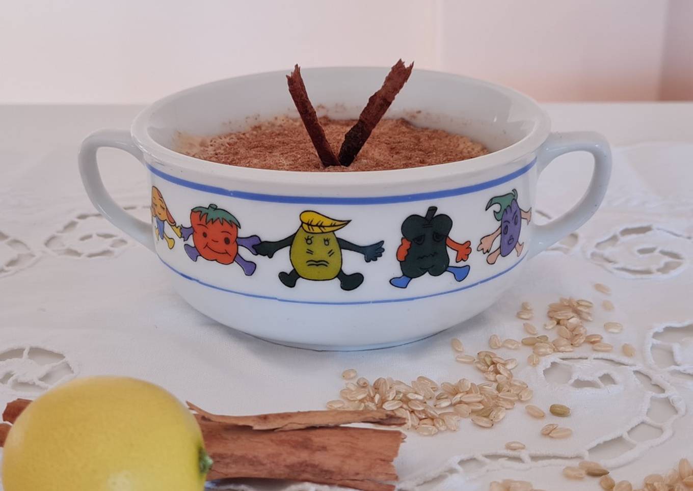 Arroz yamaní con leche