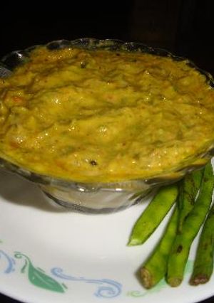 A picture of Cluster Beans Chutney.