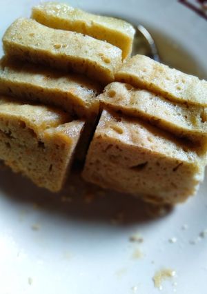 Foto resep Bolu kukus gula merah tanpa mixer 1 telur