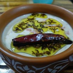 A picture of Onion Tomato Raita.