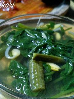Foto resep Sayur bening kacang kangkung