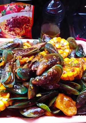 Foto resep Bancakan kerang hijau