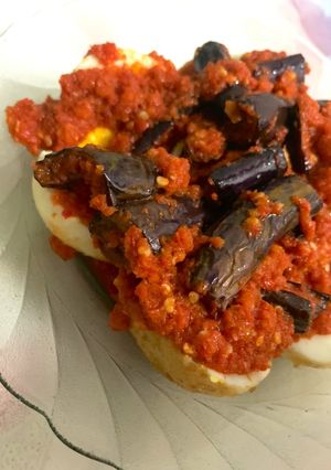 Foto resep Telur Bulat Sambal Terong