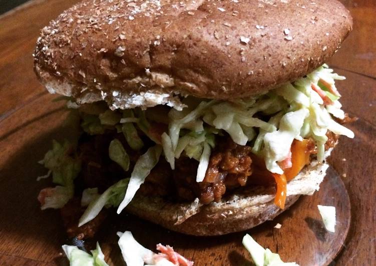 Easiest Way to Make Any-night-of-the-week Vegan Sloppy Joes!