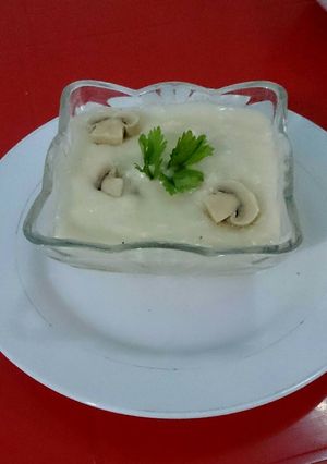 صورة لوصفة شوربة الفطر 1