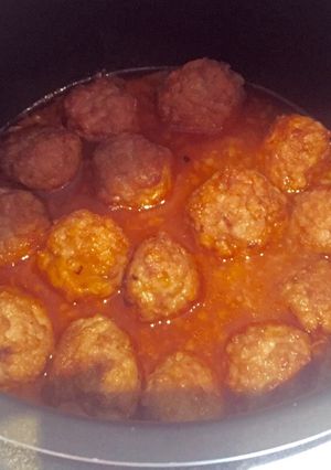A picture of Pork Meatballs.