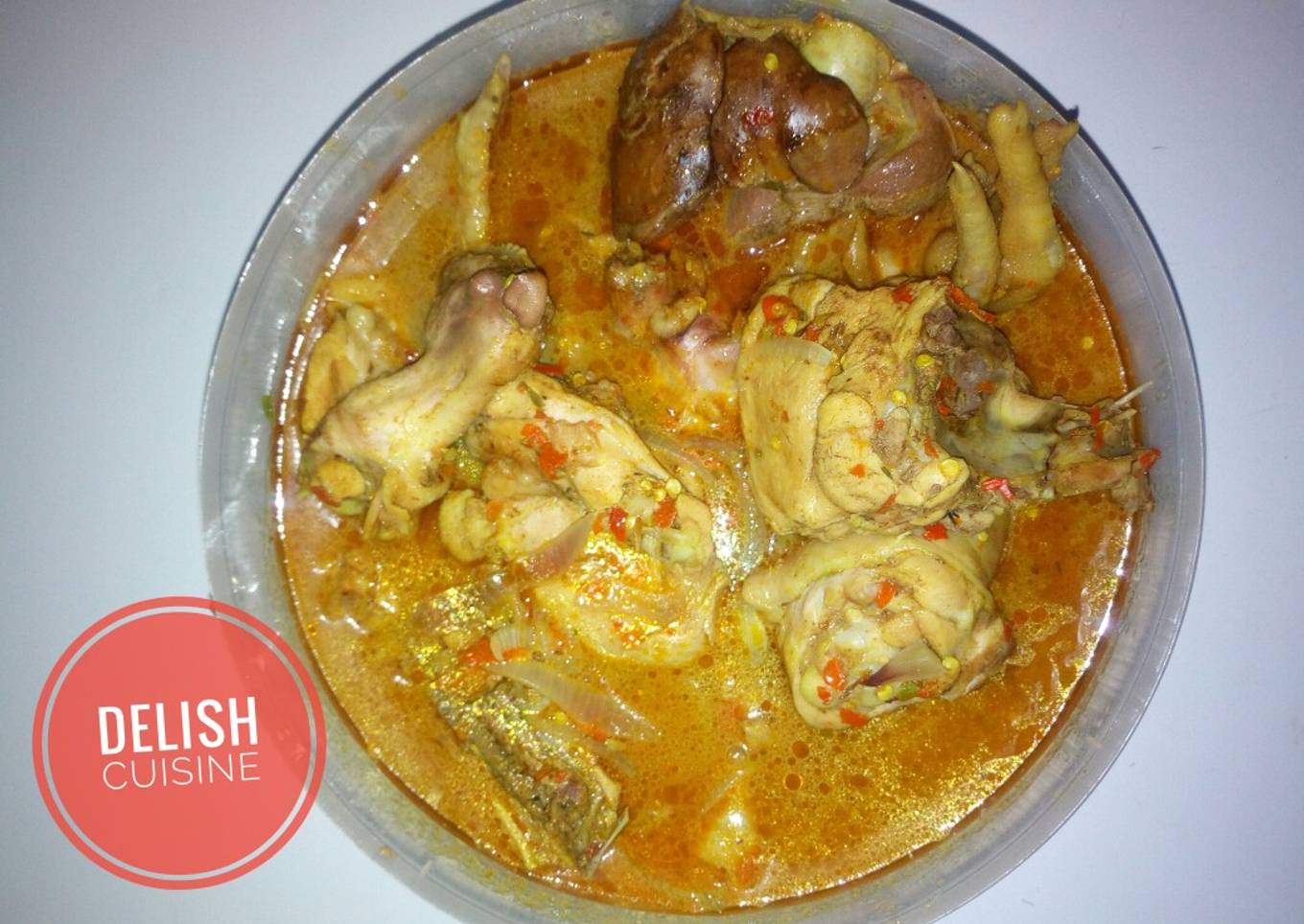 Chicken pepper soup