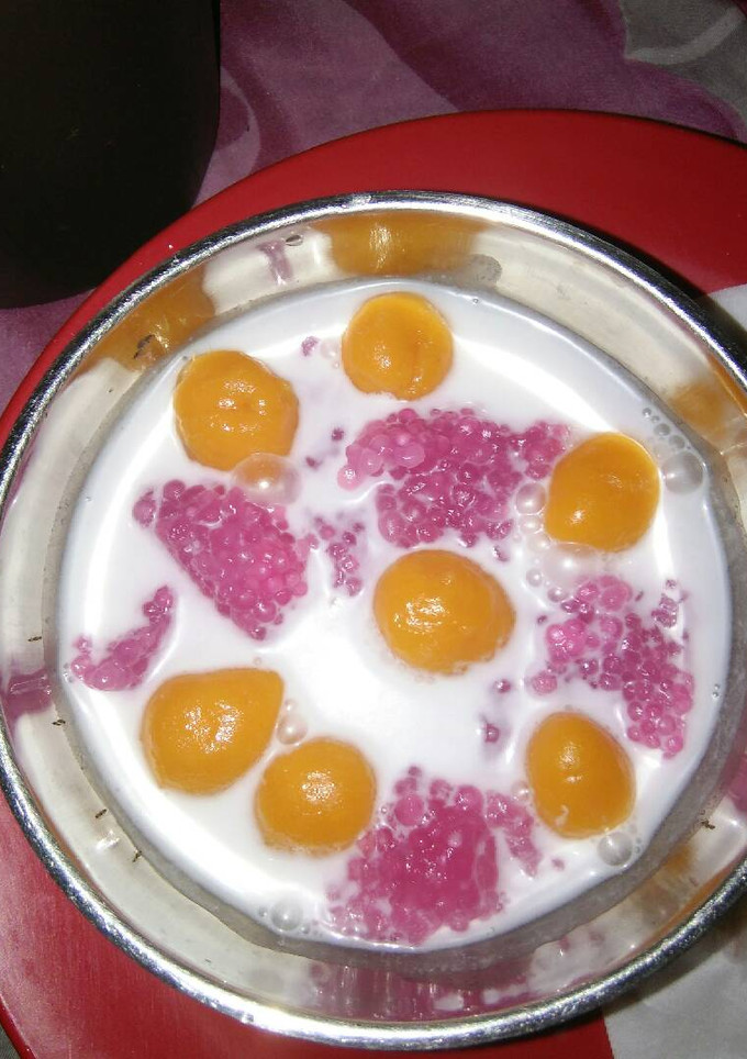 Foto resep Bubur sagu mutiara Biji salak