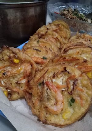 Foto resep Bakwan sayur udang