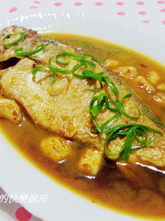 【料亭和露】蒜燒黃魚 的食譜成品照片