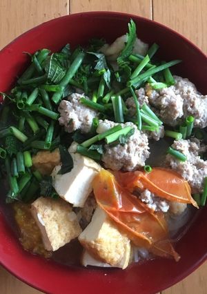 Hình của món Bún riêu dã chiến ở Tokyo(ブンリュウ).