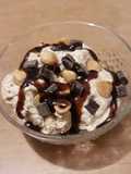 Gelato alla nocciola, senza gelatiera
