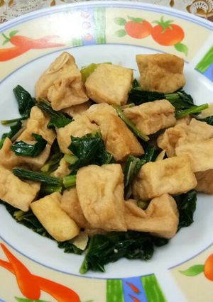 Foto resep Oseng tahu sawi