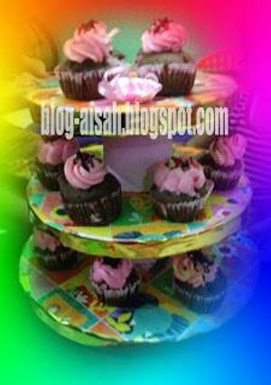 Foto resep Cupcake black forest