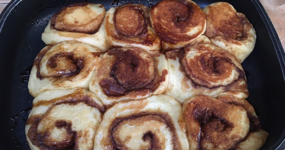 Resep Cinnamon Roll (Roti Kayu Manis Gulung) Tanpa Oven oleh Ayu Putri ...