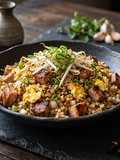 🥘 Arroz Frito Cubano (Versión Fit Low-Carb & Extra Proteína)