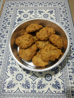 Una foto de Galletitas de banana, avena y granola