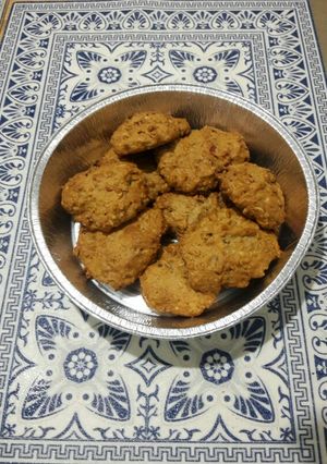 Foto principal de Galletitas de banana, avena y granola