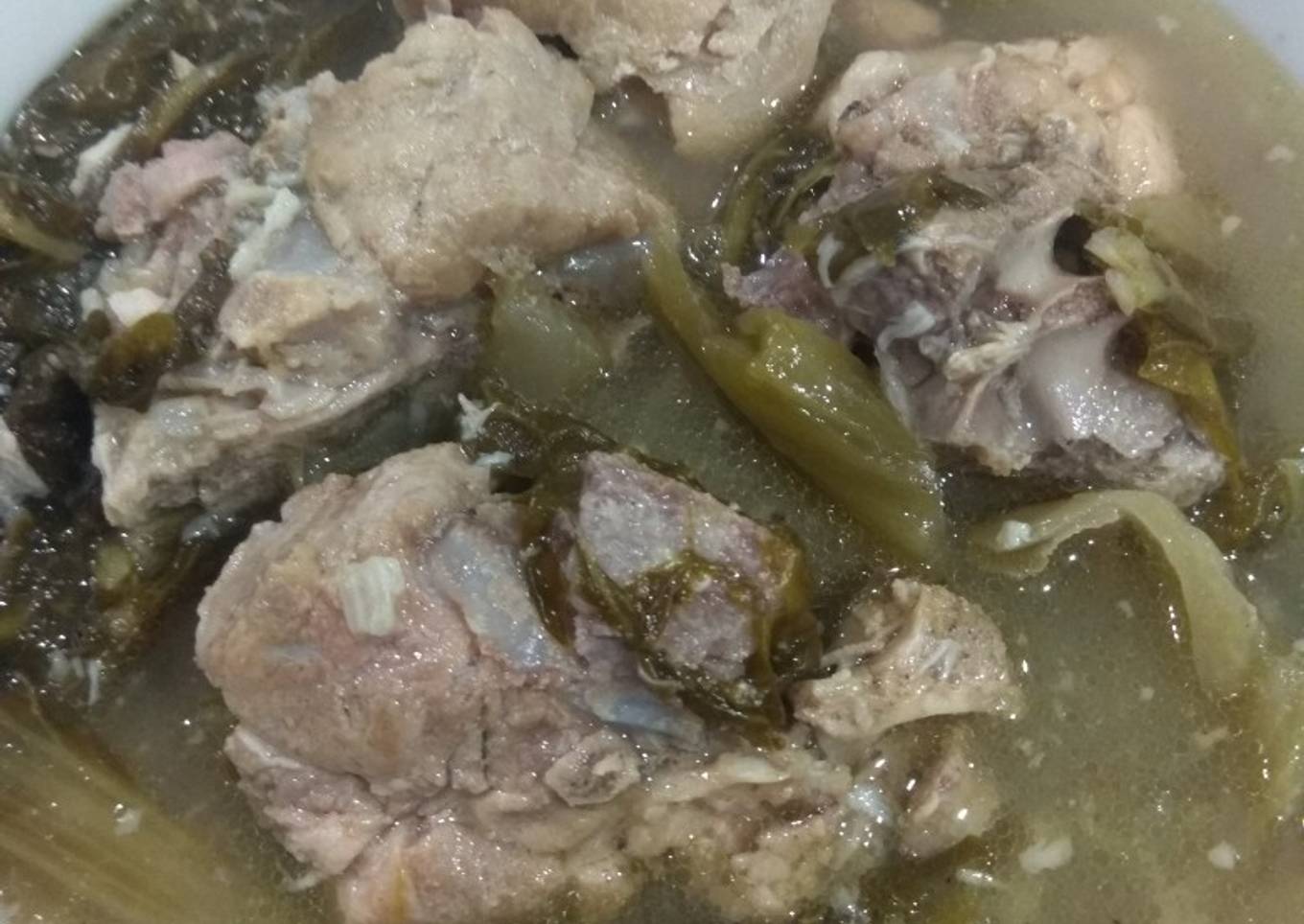 Baikut Sayur Asin (non halal) praktis dengan presto