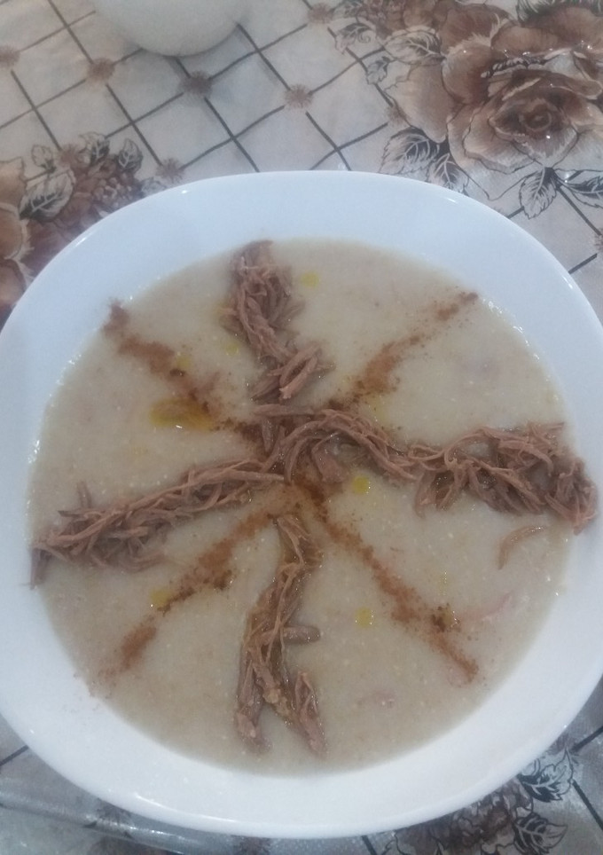 عکسی از دستور حلیم خوشمزه 😌