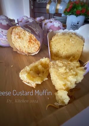 Foto resep Cheese Custard Muffin