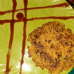 A picture of Veg bread omellete.