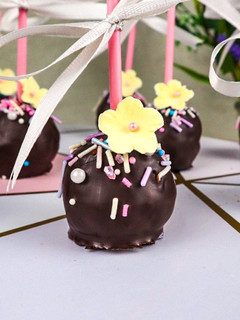 Foto resep Resep Pop Cake Cokelat Springkle Enak dan Menarik