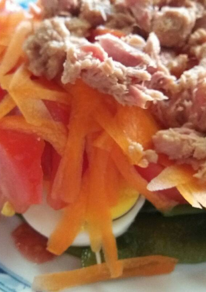 Una foto de Ensalada de judías verdes