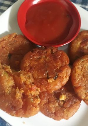 A picture of Sweet Potato Tikkis.
