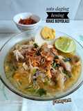 Soto Daging Bening Khas Boyolali