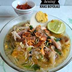 Soto Daging Bening Khas Boyolali-レシピのメイン写真