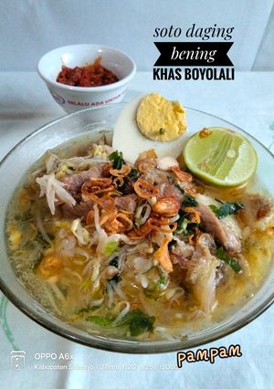 Foto resep Soto Daging Bening Khas Boyolali