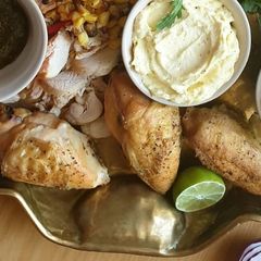 A picture of Baked chicken breast.