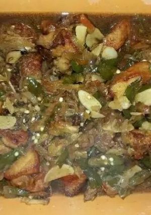 Foto resep Ayam bombay cabe hijau