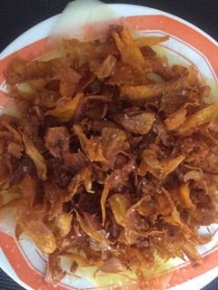 Una foto de Chips de zanahoria