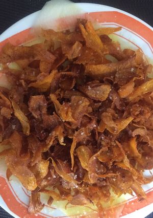 Una foto de Chips de zanahoria