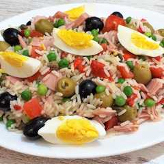 Una foto de Ensalada de arroz