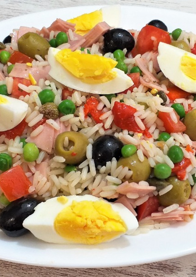 Una foto de Ensalada de arroz