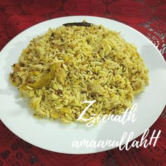 A picture of Hyderabadi Khichdi with Methi Sprouts.