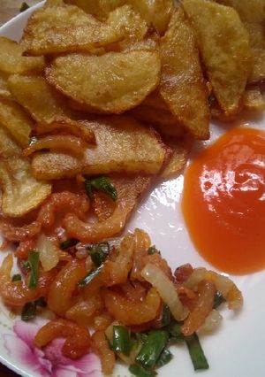 Hình của món Khoai tây chiên cách 2.