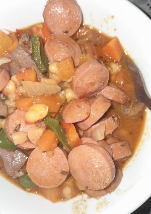 A picture of Liver and Sausage sauce.