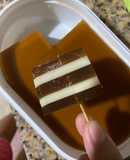 Rau câu flan cà phê