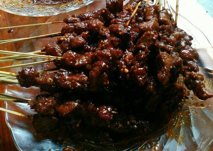 Langkah Mudah untuk Membuat Sate sapi maranggi lezat #kitaberbagi Anti Gagal