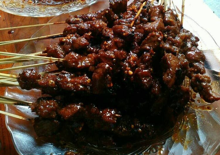 Sate sapi maranggi lezat #kitaberbagi