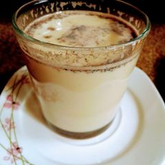 A picture of Cinnamon Clove Milk.