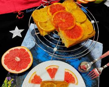 Fresh, Make Recipe Triple Orange Upside down Cake Delicious Perfect