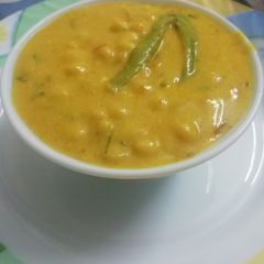 A picture of Boondi Kadhi.